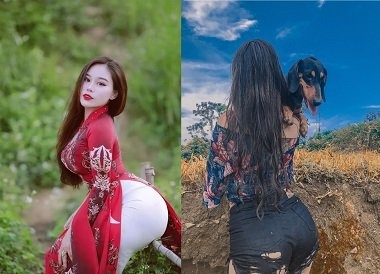Sex Viet-Em nhân viên mông bự chịch sếp sướng run
